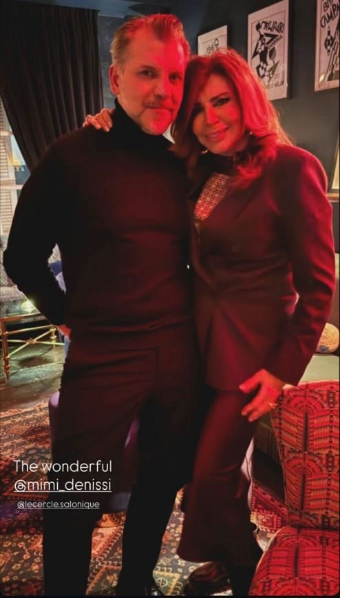 Μιμή Ντενίση: Dinner στο πιο ατμοσφαιρικό εστιατόριο της Θεσσαλονίκης