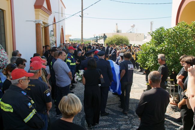 ΚΗΔΕΙΑ ΠΥΡΟΣΒΕΣΤΗ ΡΟΔΟΣ