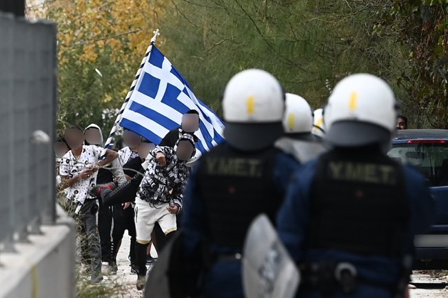Μεσογείων - επεισόδια Ρομά