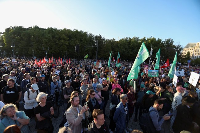 βερολινο διαδηλωση afd