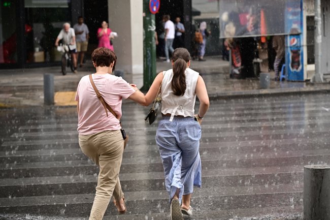 κακοκαιρια βροχη