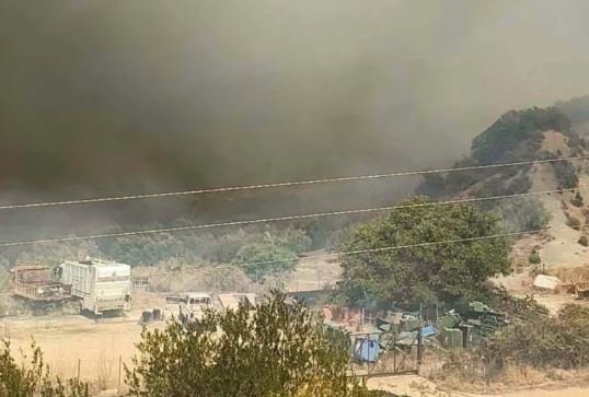 Φωτιά στην Άρτα: Mήνυμα από το 112 για εκκένωση της περιοχής Κομπότι