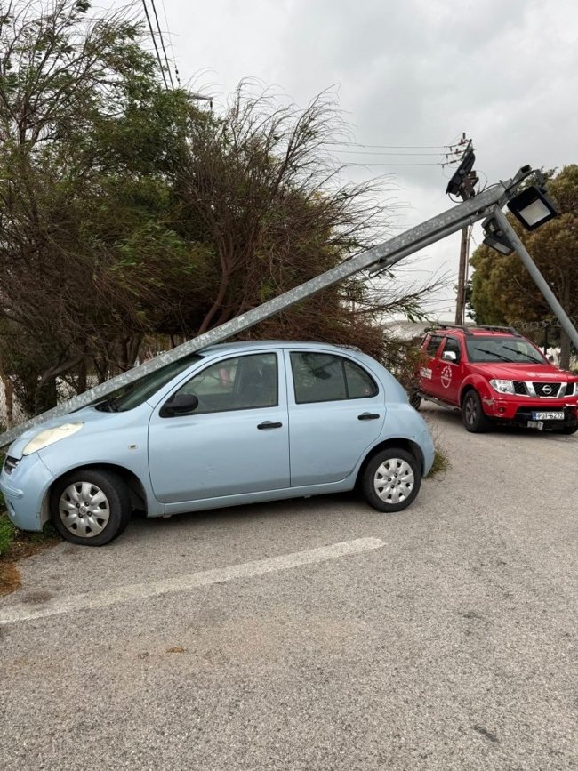 Η κακοκαιρία χτυπά και το Νότιο Αιγαίο: 10 μποφόρ, ξεριζώθηκαν δέντρα, ακυρώθηκαν πτήσεις -Μηνύματα 112