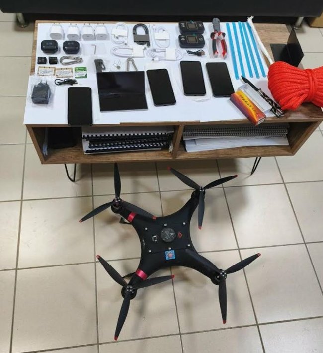 Χανιά: Drone με ναρκωτικά και λάμες πετούσε πάνω από τις φυλακές της Αγιάς - Σχεδιαζόταν απόδραση