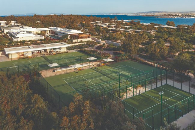 Ο Feliciano López στην Αθηναϊκή Ριβιέρα για το Tennis Icons Series του One&Only Aesthesis