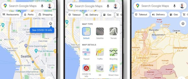Google Maps: Στο κινητό θα βλέπουμε που υπάρχουν κρούσματα κορονοϊού