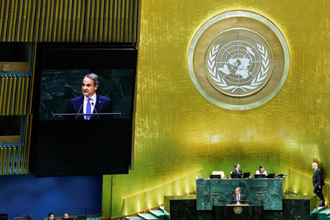 Μητσοτάκης στον ΟΗΕ: Είμαστε γεφυροποιοί, όχι ταραχοποιοί - "Πεπρωμένο" μας η Τουρκία, "ανοιχτή πληγή" το Κυπριακό