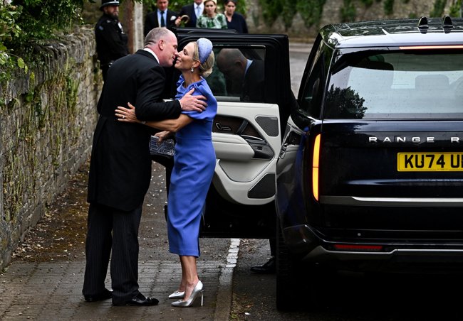 Wedding of Britain's Princess Anne's