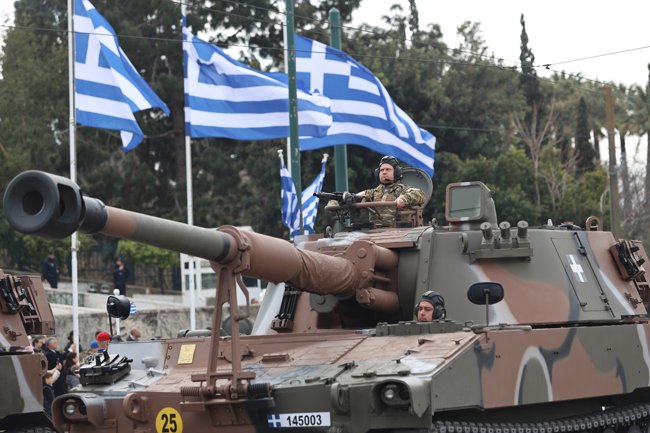 στρατιωτικη παρελαση 25η μαρτιου αθηνα