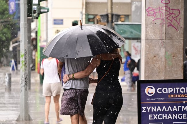 κακοκαιρια βροχη