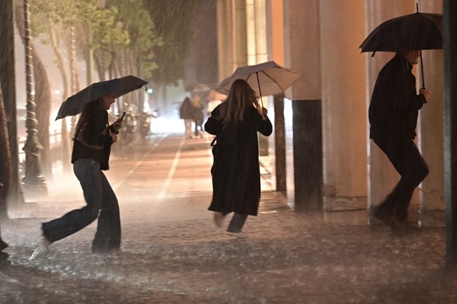 βροχη