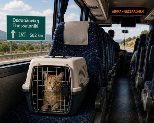 Ταξιδεύετε με ΚΤΕΛ μαζί με το κατοικίδιό σας; Δείτε τι πρέπει να γνωρίζετε πριν ξεκινήσετε