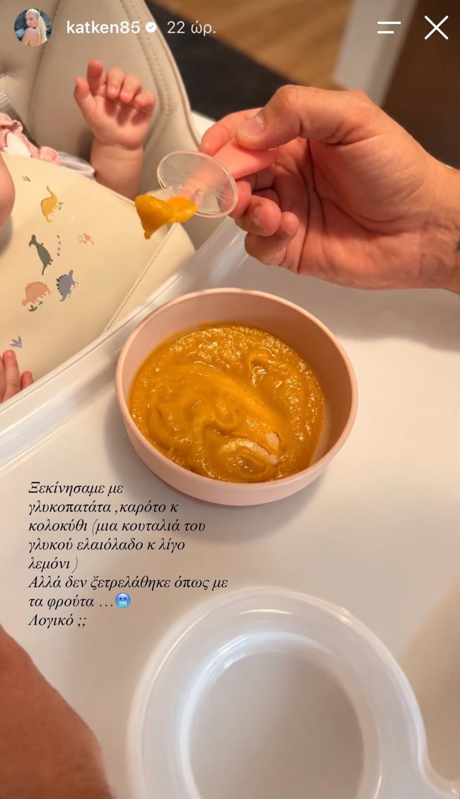 Κατερίνα Καινούργιου: Η απορία για τη διατροφή της κόρης της - "Είναι λογικό;"