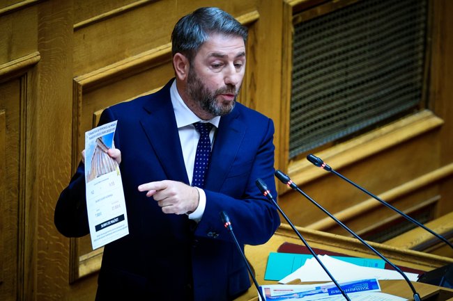Ανδρουλάκης: Οριστικό το διαζύγιο της ΝΔ με την κοινωνία - Το ΠΑΣΟΚ προτείνει άλλη πορεία για ένα καλύτερο μέλλον της χώρας