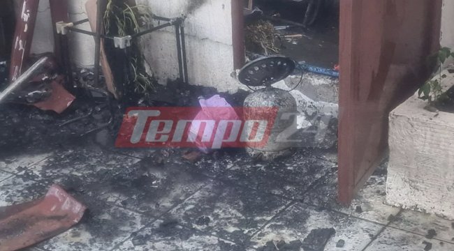Παραλίγο τραγωδία στην Πάτρα: Γυναίκα πρόλαβε να βγει από το σπίτι της μετά από έκρηξη φιάλης υγραερίου