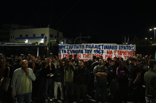 πορεια παλαιστινη