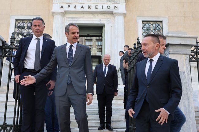 Το ΣτΕ επέστρεψε στη φυσική του έδρα - Εικόνες από το ανακαινισμένο Αρσάκειο - Στην τελετή Μητσοτάκης - Τασούλας
