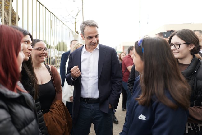 Μητσοτάκης στην Τρίπολη: Η κυβέρνησή μας στηρίζει έμπρακτα την επαγγελματική εκπαίδευση και κατάρτιση