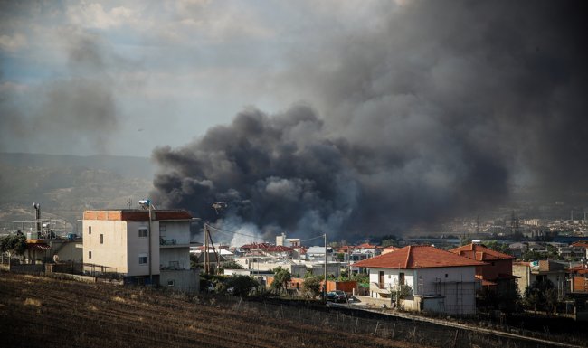 φωτια ωραιοκαστρο