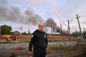 Ουκρανία: Ρωσικό χτύπημα σε γέφυρα του Κιέβου εν μέσω της επίσκεψης Μερτς