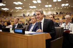 Μητσοτάκης στον ΟΗΕ: Είμαστε γεφυροποιοί, όχι ταραχοποιοί - "Πεπρωμένο" μας η Τουρκία, "ανοιχτή πληγή" το Κυπριακό - εικόνα 4