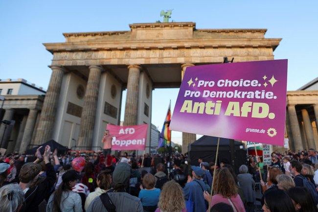 βερολινο διαδηλωση afd