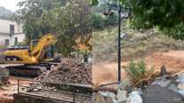 Σε συναγερμό παραμένει η Κρήτη: Μηχανήματα φράζουν τα ορμητικά νερά στα Ζωνιανά - Έκλεισε ετοιμόρροπη γέφυρα