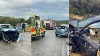 Τροχαίο στο Ναύπλιο: Σφοδρή σύγκρουση δύο ΙΧ - Δύο άτομα απεγκλωβίστηκαν, τρεις τραυματίες [εικόνες]