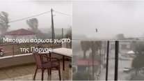 Κακοκαιρία: Μπουρίνι σάρωσε την Πάργα - Οκτώ χωριά χωρίς ρεύμα, ζημιές στον Μεσοπόταμο [βίντεο]