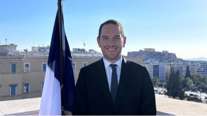 Νικόλας Κασσιανίδης: Ο νέος Γάλλος πρέσβης συστήνεται με Μαζωνάκη και φραπέ