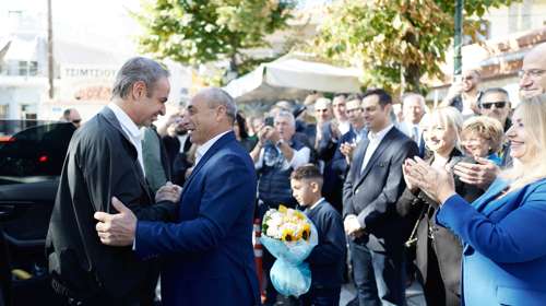 Μητσοτάκης από Πιερία: "Δεν υπάρχει για μας καμία ξεχασμένη περιοχή της πατρίδας μας"