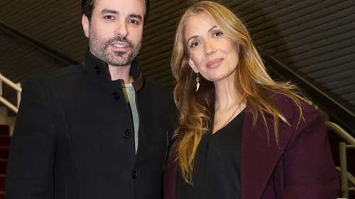 Γιώτα Τσιμπρικίδου: Σε θεατρική βραδιά με τον σύζυγό της, λίγο πριν γεννήσει