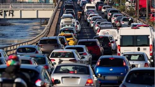 Τροχαίο στην Αττική Οδό στο ύψος της Κύμης προς Αεροδρόμιο - Καθυστερήσεις από Μεταμόρφωση