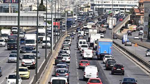 Κηφισός: Κλειστή από σήμερα η δεξιά λωρίδα - Ποιες ώρες και σε ποια σημεία