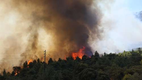 Υψηλός κίνδυνος πυρκαγιάς στη μισή χώρα την Πέμπτη ενόψει υψηλών θερμοκρασιών: Ποιες περιοχές βρίσκονται στο "κόκκινο" (Χάρτης)