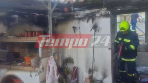 Παραλίγο τραγωδία στην Πάτρα: Γυναίκα πρόλαβε να βγει από το σπίτι της μετά από έκρηξη φιάλης υγραερίου