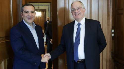 Συνάντηση Τασούλα - Τσίπρα στο Προεδρικό: Τα είπαν για πολιτικές εξελίξεις και οικονομία