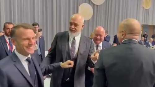 Ο Ράμα τρόλαρε τον Τραμπ για τη "συμφωνία ειρήνης Αλβανίας-Αζερμπαϊζάν": Ξέσπασε σε γέλια ο Μακρόν [βίντεο]