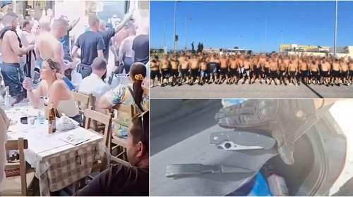 ΑΕΚ: Οπαδοί της Λέφσκι βολτάρουν ανεξέλεγκτοι στο Μοναστηράκι - Προκλήσεις και ναζιστικοί χαιρετισμοί [βίντεο]