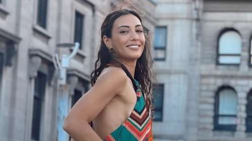 Ευγενία Σαμαρά: Stylish και φθινοπωρινή σε κινηματογραφική πρεμιέρα