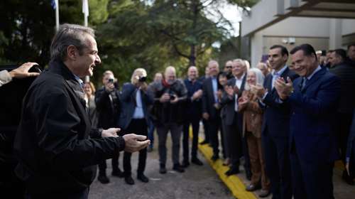 Μητσοτάκης από Κέντρο Υγείας Μαρκοπούλου: "Υλοποιείται η μεγαλύτερη αναβάθμιση του κτιριολογικού εξοπλισμού του ΕΣΥ"