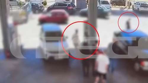 Ραφήνα: Βίντεο ντοκουμέντο από την άγρια συμπλοκή δύο ανδρών σε πρατήριο καυσίμων