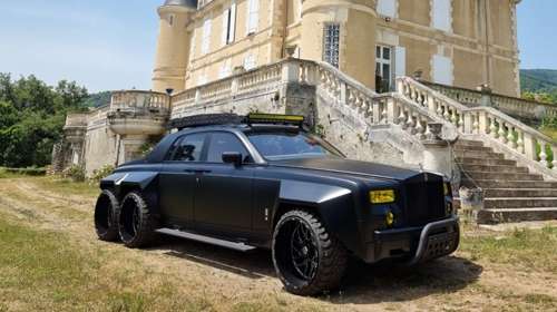 Η πρώτη Rolls Royce Phantom 6x6 για να πατάς ζόμπι