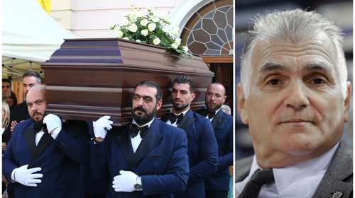Σούλης Μαρκόπουλος: Θλίψη στο τελευταίο "αντίο" στον σπουδαίο προπονητή - Ποιοι έδωσαν το "παρών" [εικόνες]