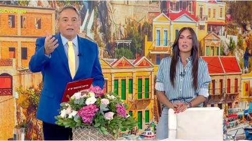 Ανθή Βούλγαρη: "Από αύριο θα λιβανίζω παντού" - Η αντίδραση του Ιορδάνη Χασαπόπουλου [βίντεο]