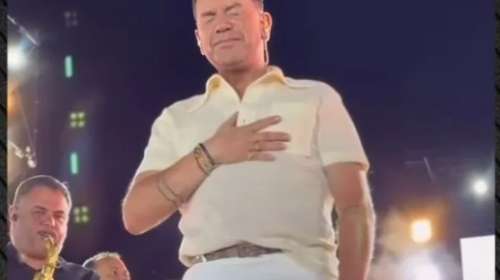 "Ευχαριστώ μέσα από την ψυχή μου - Σας αγαπώ": Η συγκινητική στιγμή στην τελευταία του συναυλία [βίντεο]