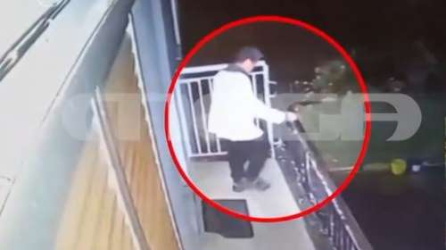 Αγρίνιο: Η στιγμή που 57χρονος πέφτει από μπαλκόνι - "Ήθελε να δει μάλλον πού είναι ο σκύλος του"