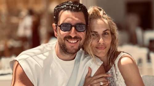 Ντορέττα Παπαδημητρίου: Τα ακροβατικά σε παραλία της Κέας με τον Γιώργο Γεροντιδάκη