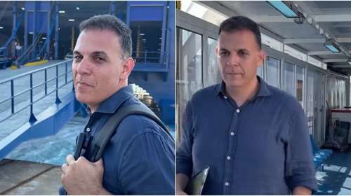 Καραμέρος: Ανακοίνωσε την εγγραφή του στην ΕΛΑΣ του Τσίπρα με βίντεο από πλοίο - "Όχι στην πρώτη θέση, στο κατάστρωμα"