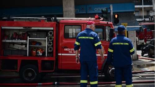 Νέα Ιωνία: Ξέσπασε φωτιά σε υπόγειο σούπερ μάρκετ – Εκκενώθηκε προληπτικά